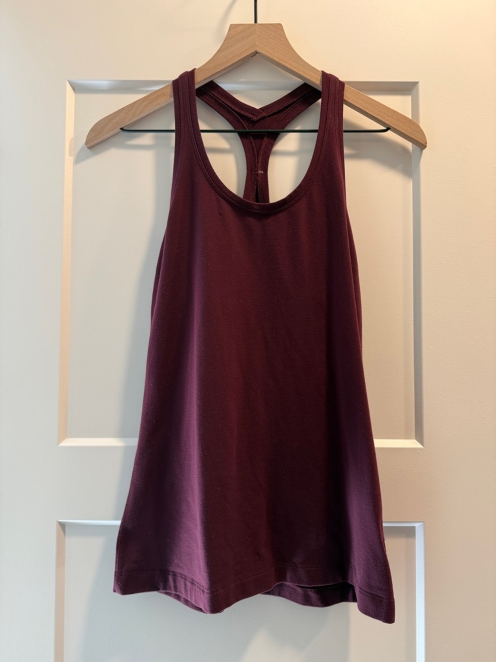 lululemon athletica Women's Racerback Muscle Tee in Deep Plum